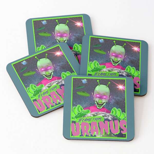 Item preview, It Came From Uranus Alien Clowns from Outer Space  designed and sold by BryceGorczany.