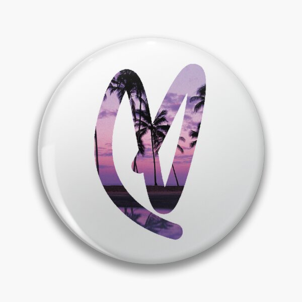 Item preview, Palm Tree Sunset Lovatic Heart designed and sold by Lovatic-Designs.