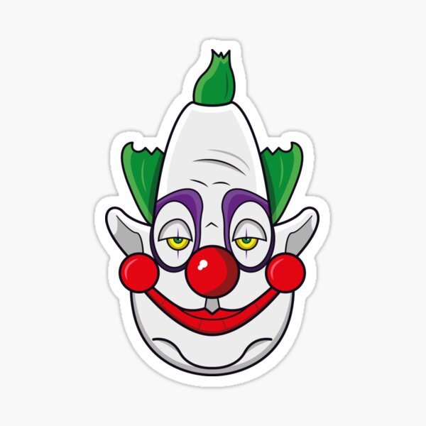 "Jumbo Killer Klowns From Outer Space " Sticker for Sale by