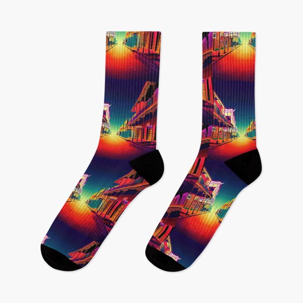 Item preview, New Orleans Neon Vaporwave designed and sold by ComicsFactory.