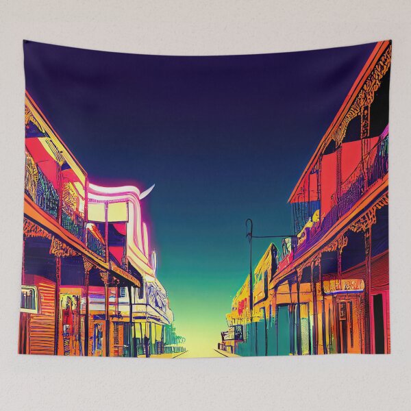 Item preview, New Orleans Neon Vaporwave designed and sold by ComicsFactory.