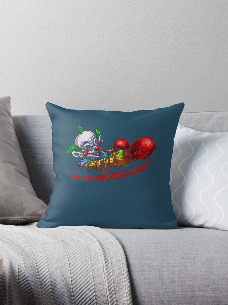 Killer Klown Balloon - Killer Klowns From Outer Space - Pillow