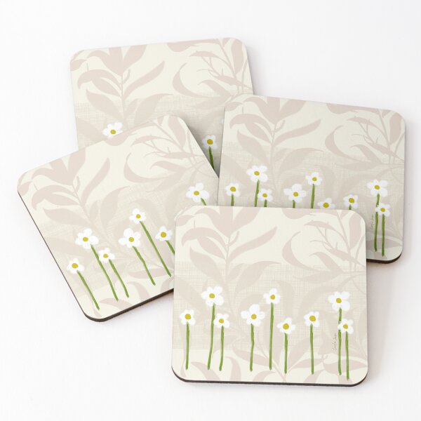 Item preview, Fresh Summer Wild Daisies. Floral Daisy Country Garden.  Caroline Laursen Original designed and sold by Caroline Laursen.