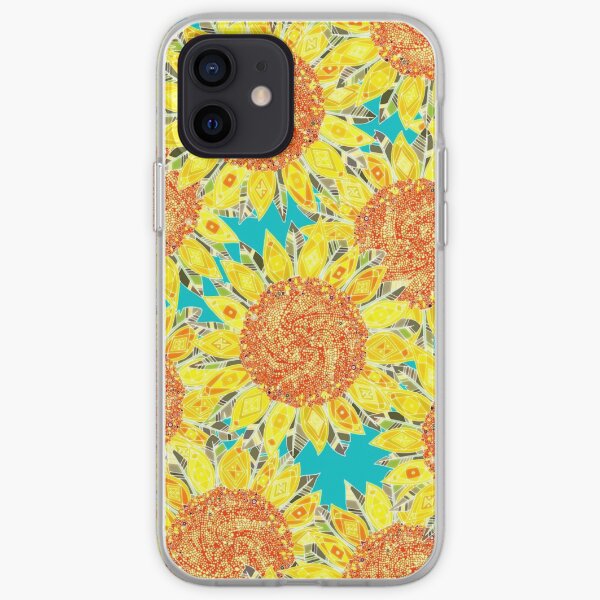 sunflower field iPhone Soft Case