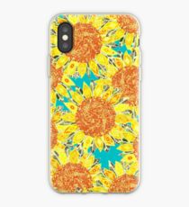 sunflower field iPhone Case