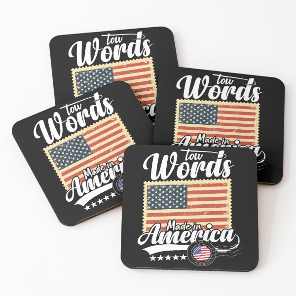 Item preview, Two Words Made In America designed and sold by OUSSART ⭐⭐⭐⭐⭐.