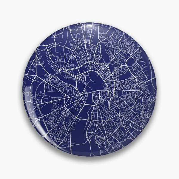 Item preview, Toulouse France Blue City Map designed and sold by buzztop.