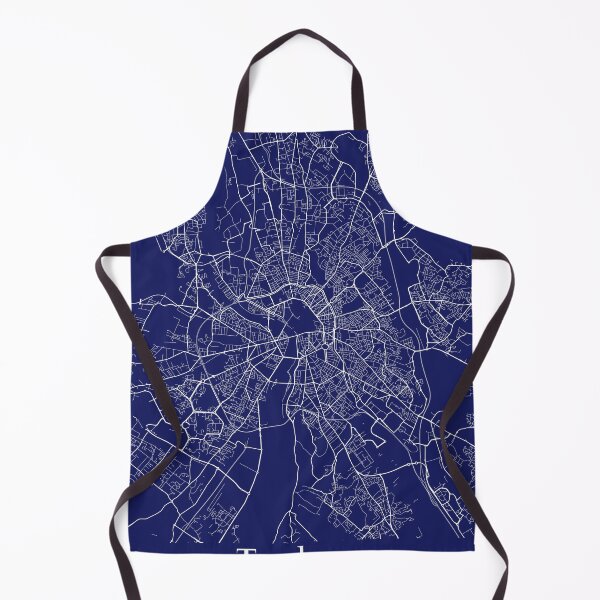 Item preview, Toulouse France Blue City Map designed and sold by buzztop.