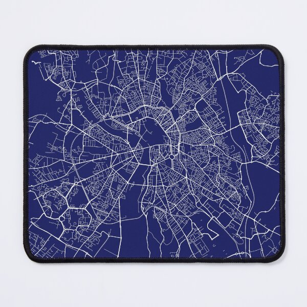 Item preview, Toulouse France Blue City Map designed and sold by buzztop.