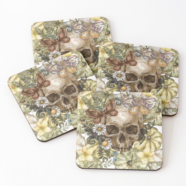 Item preview, Fall Skull designed and sold by Velvet Rebel Prints.