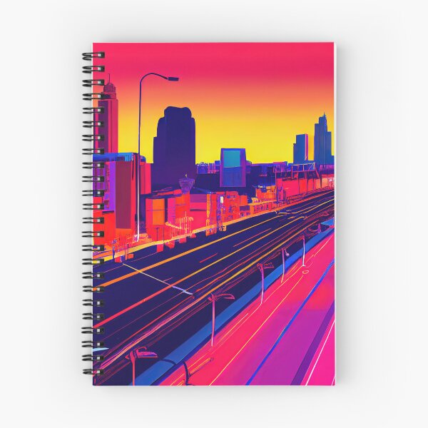 Item preview, Newark Neon Vaporwave  designed and sold by ComicsFactory.