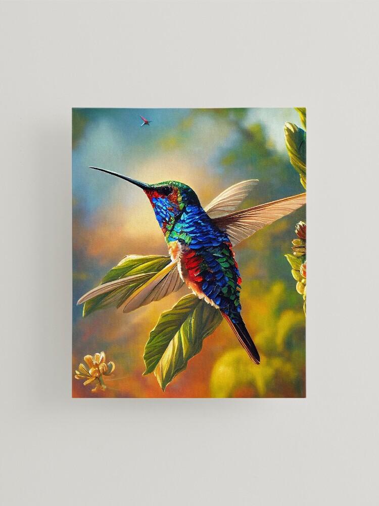 lindo bebé colibrí