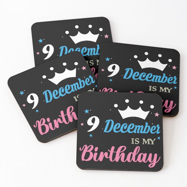 Item preview, Happy birthday 9 december  designed and sold by Thealstars  ⭐⭐⭐⭐⭐.