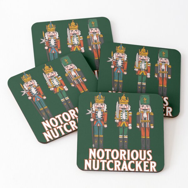 Item preview, Notorious Nutcracker - Christmas Decoration designed and sold by EmmiFoxDesigns.