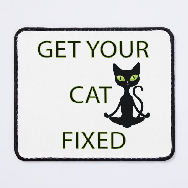 Item preview, Get Your Cat Fixed designed and sold by RUMI-ART-PLANET.
