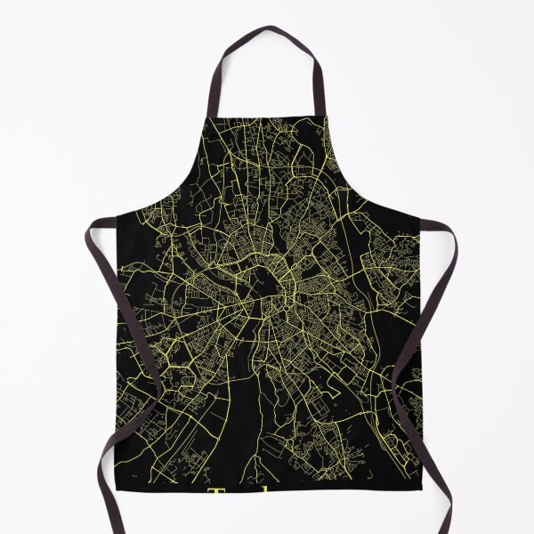 Item preview, Toulouse France Black City Map designed and sold by buzztop.