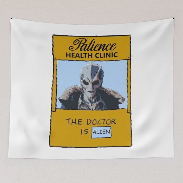 Item preview, Resident Alien - The Doctor Is Alien Perfect Xmas Gift Fan designed and sold by EdmanSileiko.