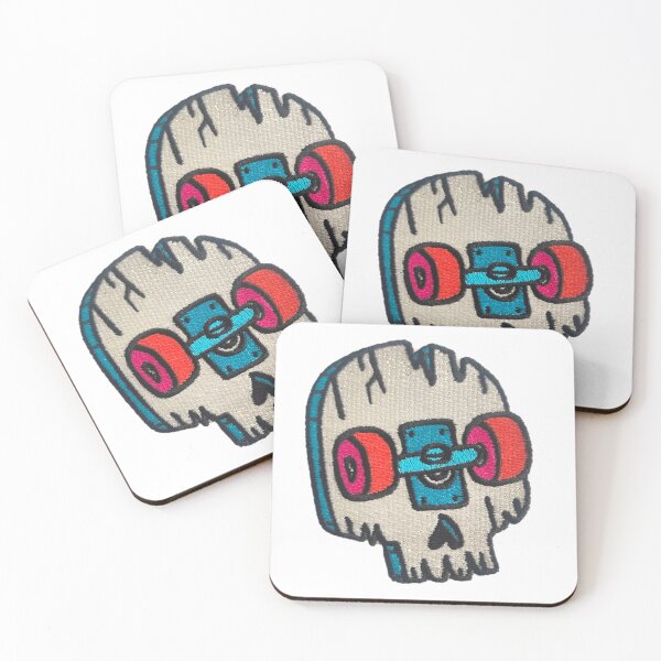 Item preview, Skate Skull Sticker designed and sold by designolo.