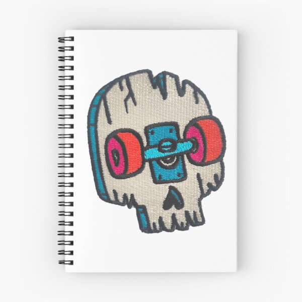 Item preview, Skate Skull Sticker designed and sold by designolo.