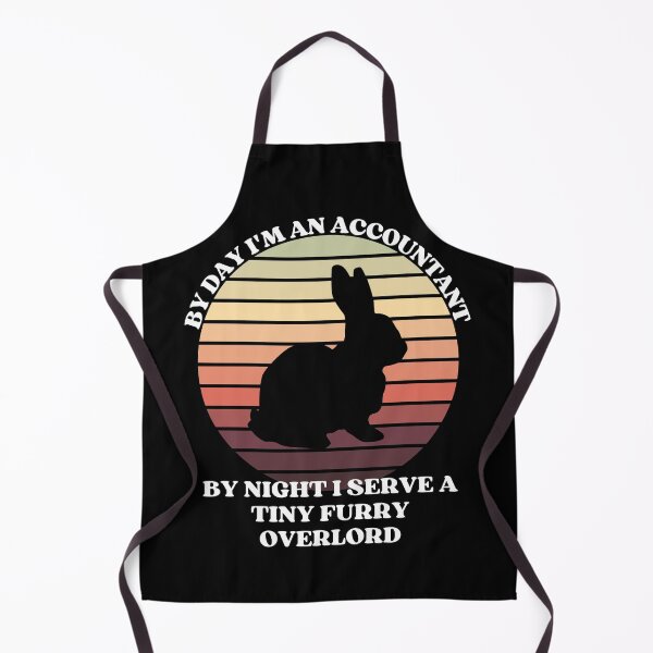 Item preview, ACCOUNTANT Tiny Furry Overlord Bunny designed and sold by McThingummy.