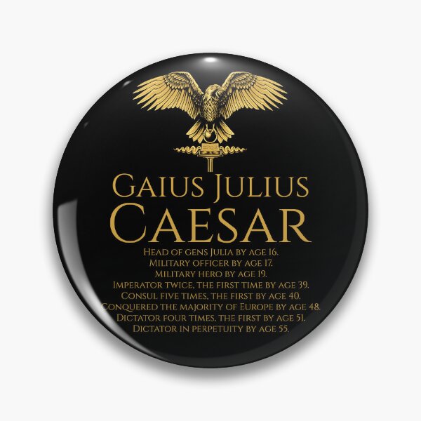 Item preview, Gaius Julius Caesar Accomplishments - Ancient Roman History - SPQR designed and sold by Styrman.