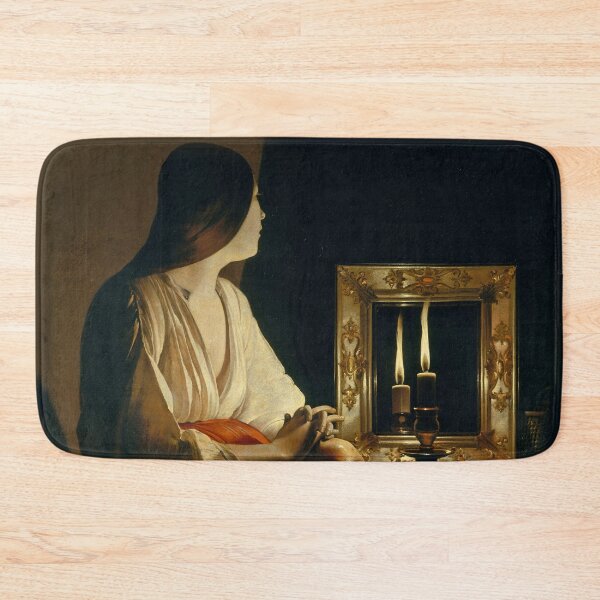 Item preview, Woman by candlelight - Georges de La Tour  designed and sold by Vintage Designs +.