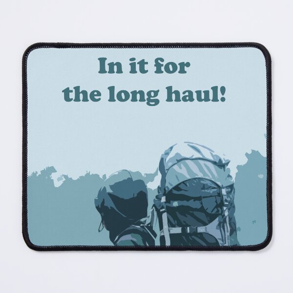 Item preview, Hiker with large backpack: In it for the long haul! designed and sold by SomeGuyLou.