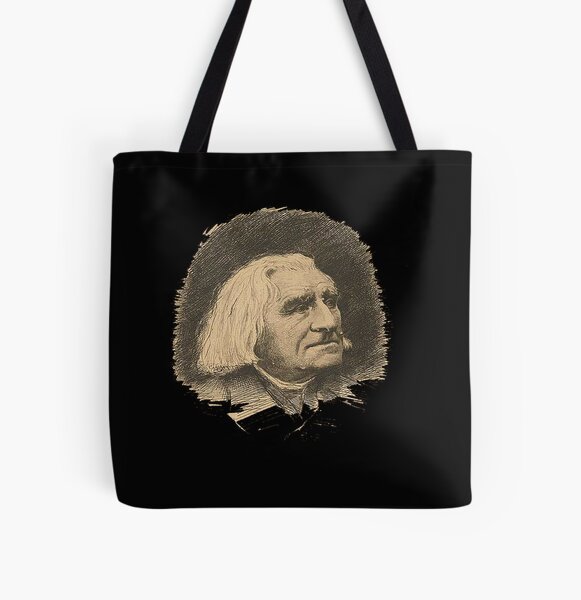 Franz Liszt giving piano recital Tote Bag for Sale by