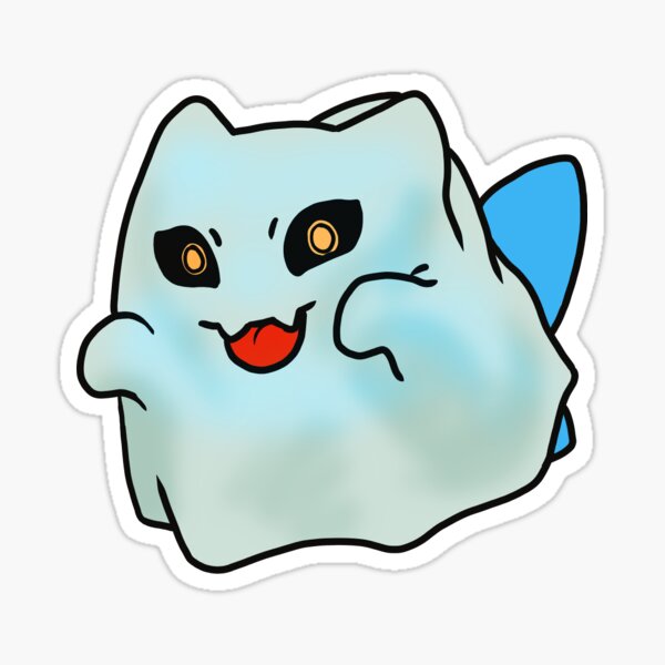 Ghost-Kitty Emote 2022! Sticker