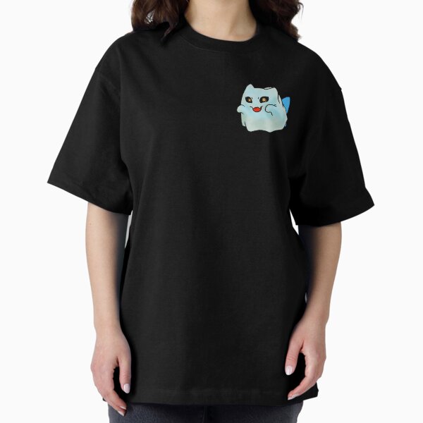Ghost-Kitty Emote 2022! Oversized T-Shirt