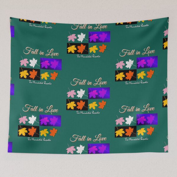 Item preview, Fall in Love - Green-Blue designed and sold by TheReporter1.