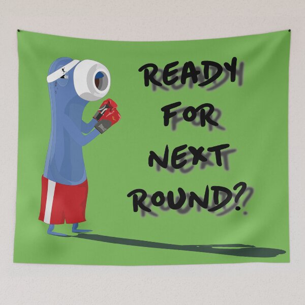 Item preview, Ready for next round? designed and sold by Sanctisfyer.
