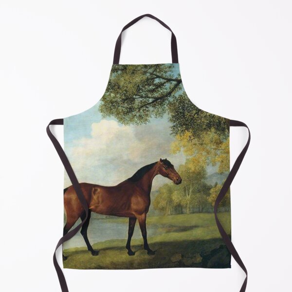 Item preview, Bay Hunter horse by a Lake - George Stubbs designed and sold by Vintage Designs +.