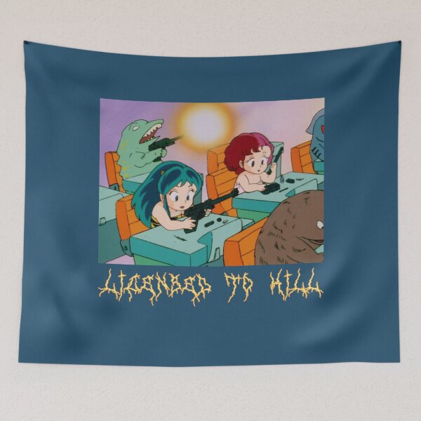 Item preview, Urusei Yatsura Lum Invader Licensed To Kill Vintage Anime  designed and sold by KurtTrantow.
