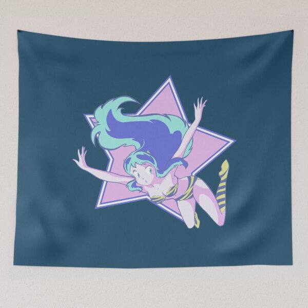 Item preview, Urusei Yatsura Lum Lam Pastel Anime Illustration  designed and sold by KurtTrantow.