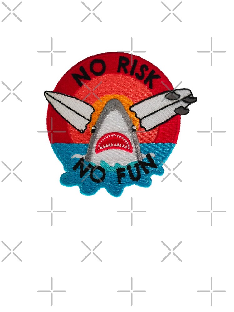 Thumbnail 4 of 4, iPhone Case, No Risk No FUN Sticker designed and sold by designolo.