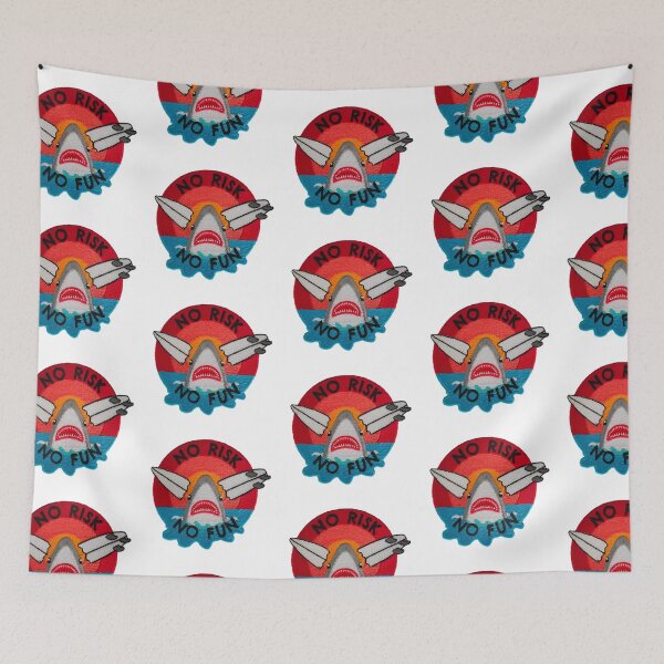 Item preview, No Risk No FUN Sticker designed and sold by designolo.