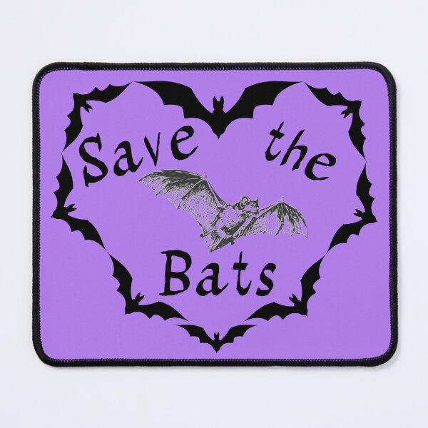 Item preview, Save the Bats Bat Heart with Bat designed and sold by BeYOUtifulFaith.