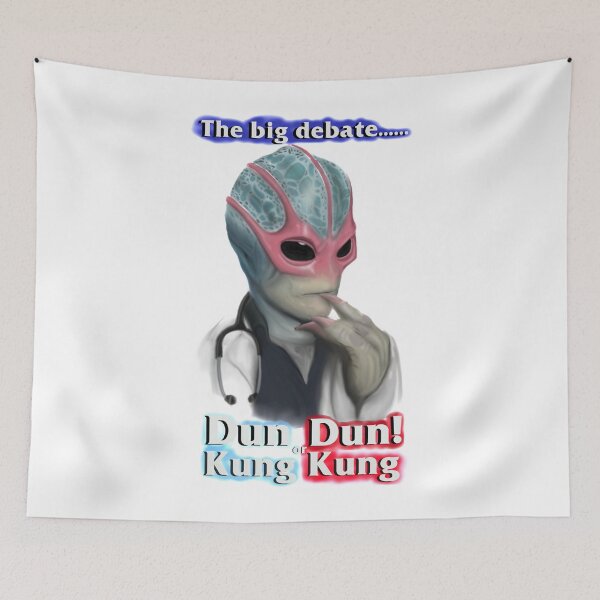 Item preview, RESIDENT ALIEN BIG DEBATE Perfect Xmas Gift Fan designed and sold by EdmanSileiko.