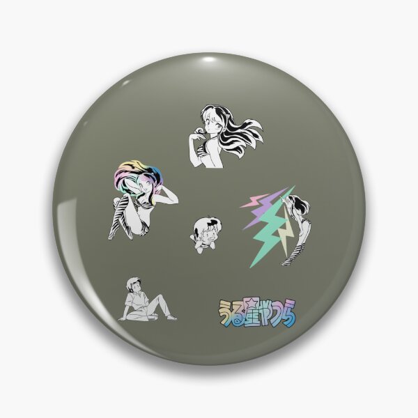 Item preview, URUSEI YATSURA sticker set  designed and sold by KurtTrantow.