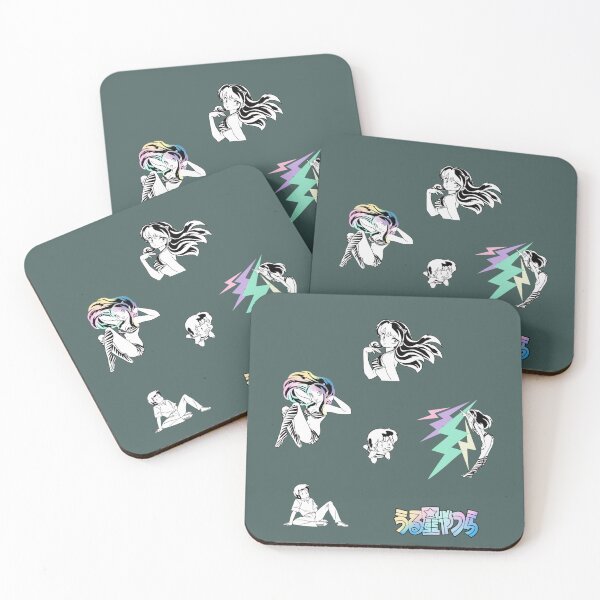 Item preview, URUSEI YATSURA sticker set  designed and sold by KurtTrantow.