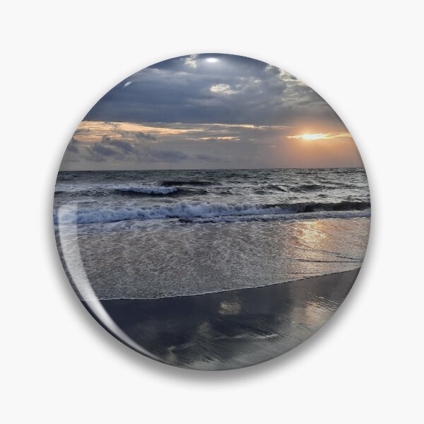 Item preview, Streaming beach waves while sunset designed and sold by kall3bu.