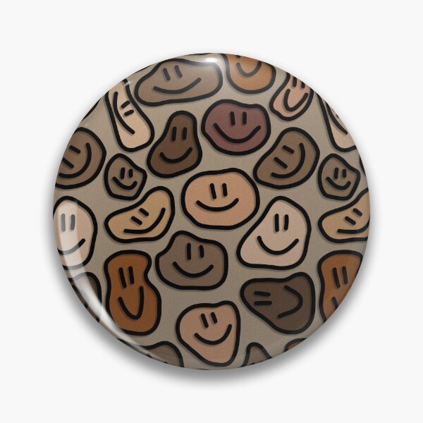 Item preview, Brown Distorted Smiley Faces designed and sold by Ayoub14.