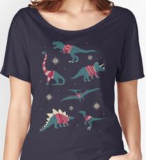 Dinos In Sweaters Women's Relaxed Fit T-Shirt