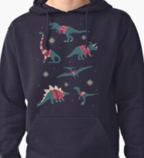 Dinos In Sweaters Pullover Hoodie