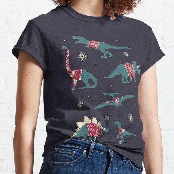 Dinos In Sweaters Classic T-Shirt
