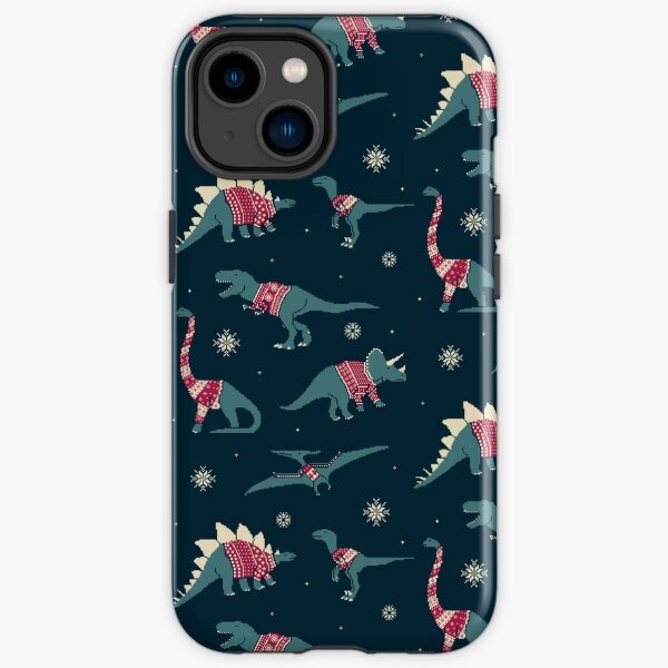 Dinos In Sweaters iPhone Tough Case