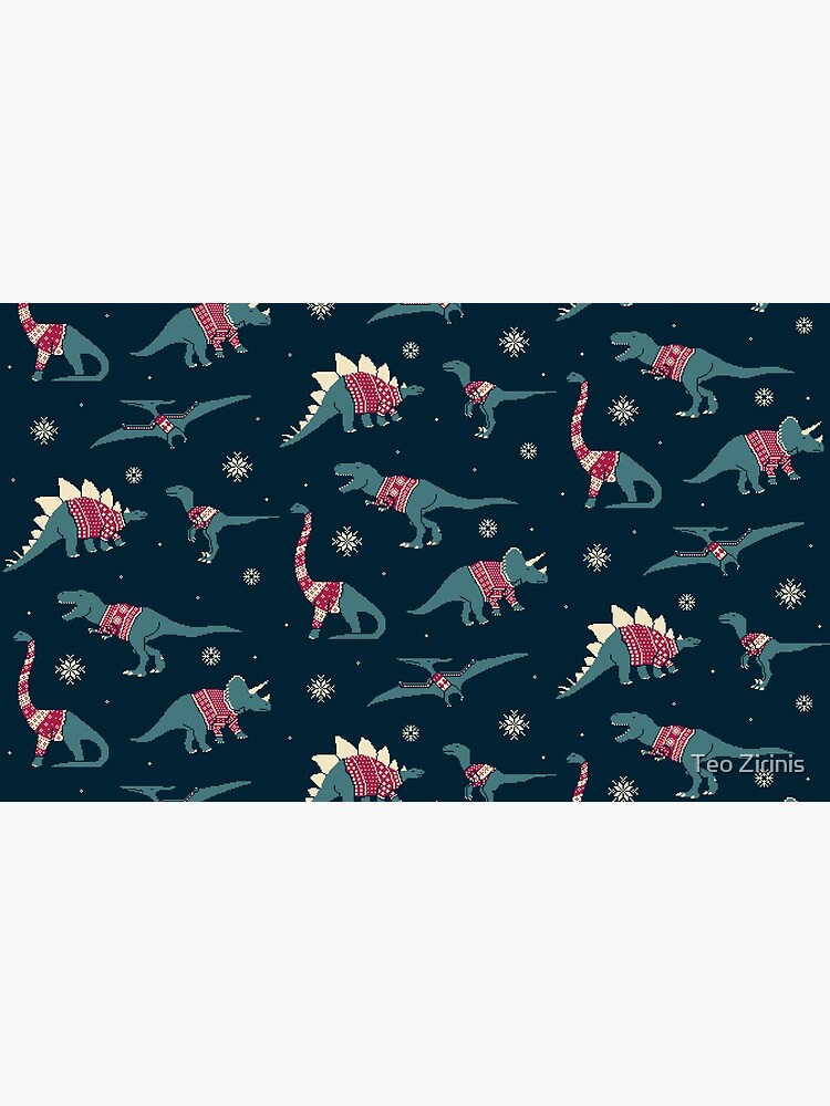 Dinos In Sweaters by theodorezirinis