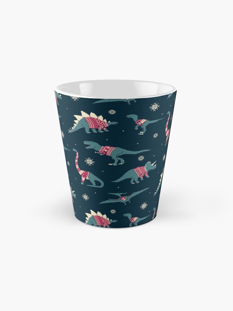 Alternate view of Dinos In Sweaters Mug
