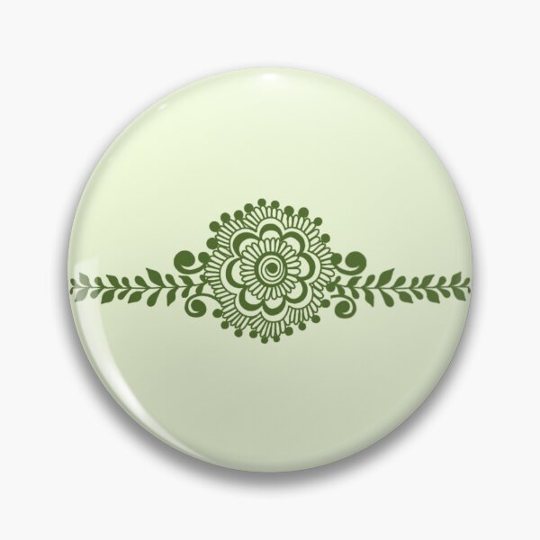Item preview, Green Henna Tattoo - Green Mehendi Motifs designed and sold by HennaArtista.